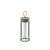 In Vitro Unplugged Portable Lamp Outdoors Flos Pale Green 2700K 