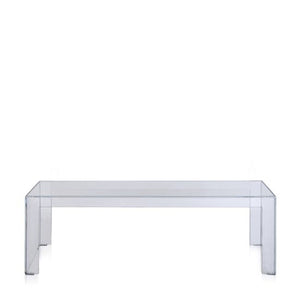 Invisible Side Coffee Tables Kartell Invisible Side - High 15.7" H Transparent Crystal 