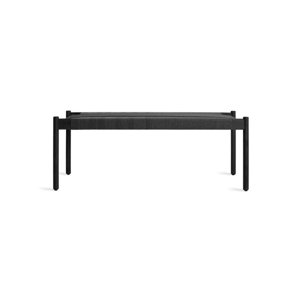 Invitation Bench Benches BluDot 48" Black on Ash 