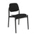 Iquo Chair Armless with Plastic Seat & Back Side/Dining Knoll Black 