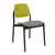 Iquo Chair Armless with Upholstered Seat & Plastic Back Side/Dining Knoll 