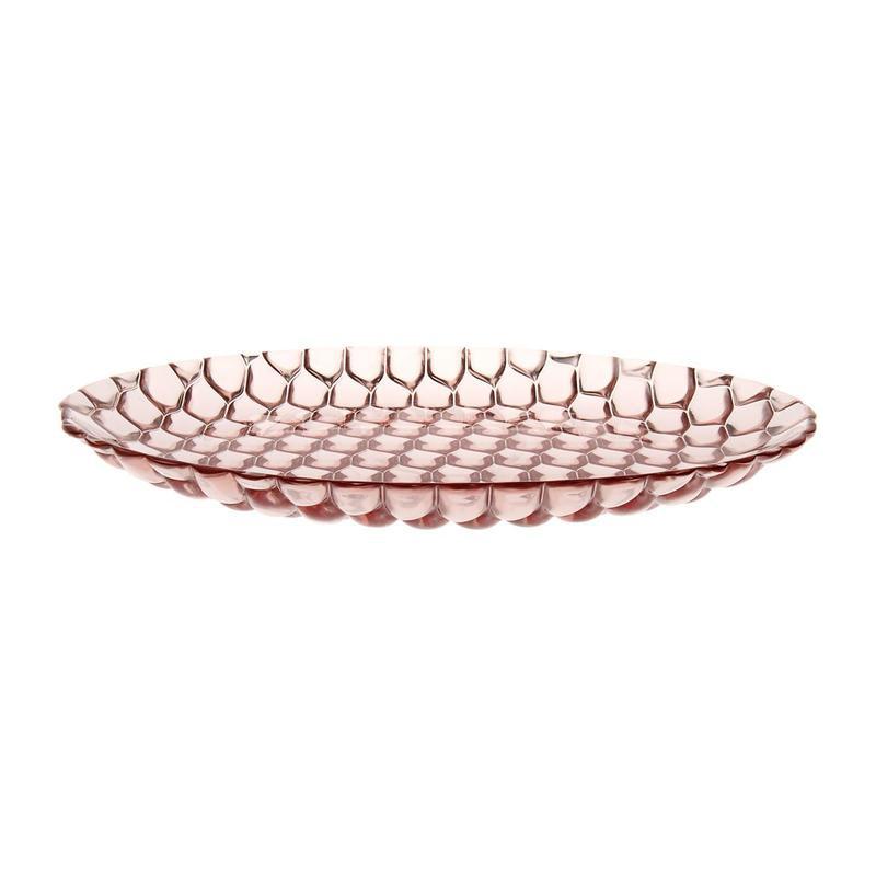 Jellies Large Dinner Plate, Set of 4 plate Kartell Pink 