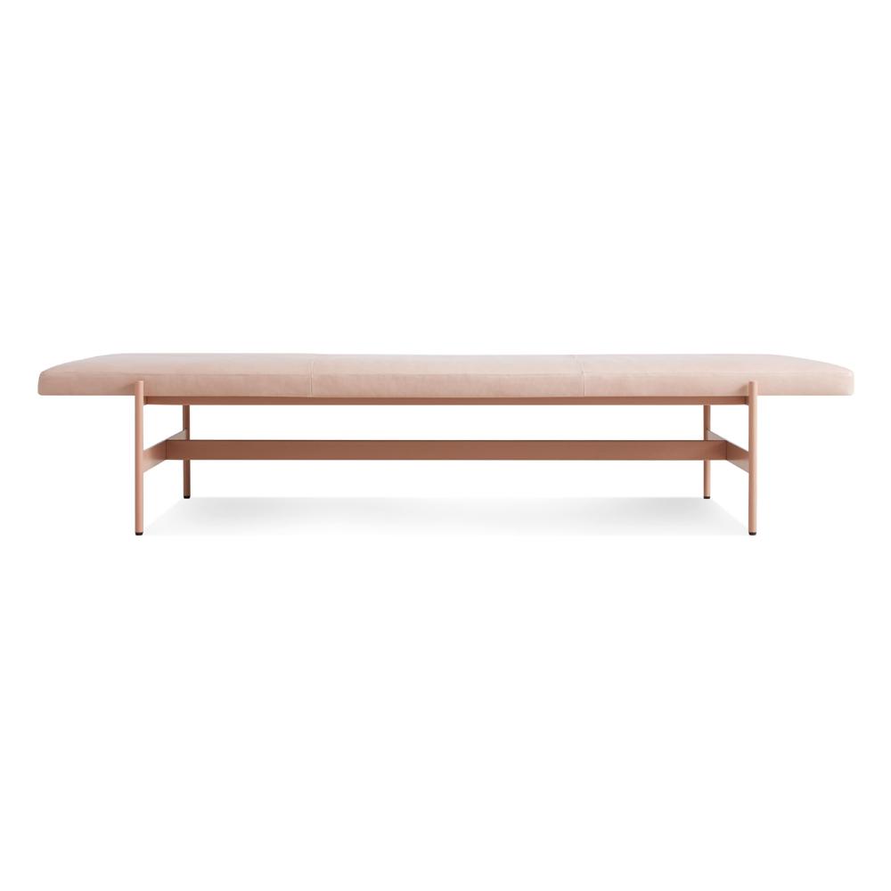 Jumbo Daybench Benches BluDot Blush Leather / Blush 