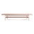 Jumbo Daybench Benches BluDot Blush Leather / Blush 