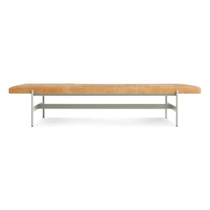 Jumbo Daybench Benches BluDot Camel Leather / Putty 