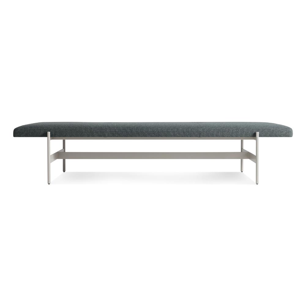 Jumbo Daybench Benches BluDot Maharam Mantle in Parsley / Putty 