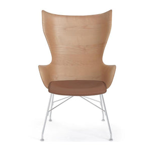 K/Wood Upholstered Chair Chairs Kartell 