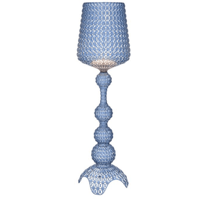 Kabuki Floor Lamp Table Lamps Kartell Transparent sea blue 