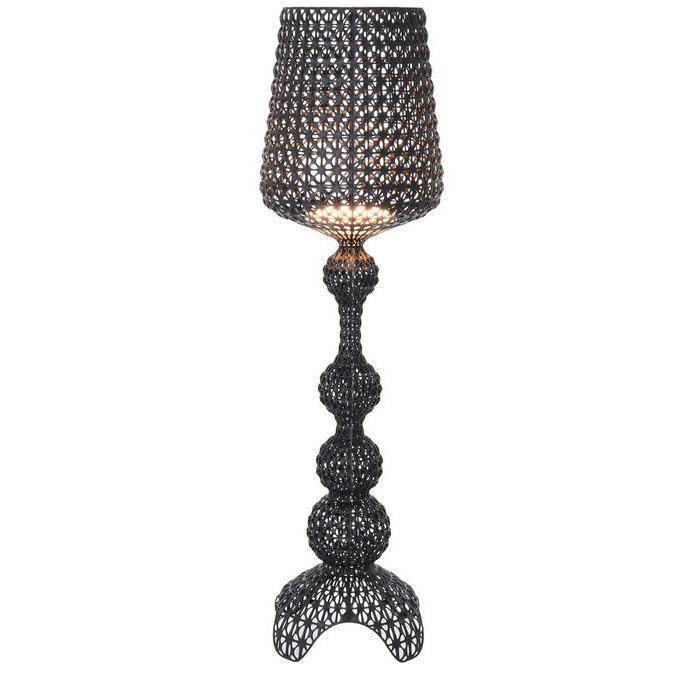 Kabuki Floor Lamp Table Lamps Kartell Matte black 