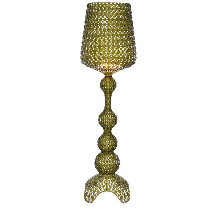 Kabuki Floor Lamp Table Lamps Kartell Transparent green 