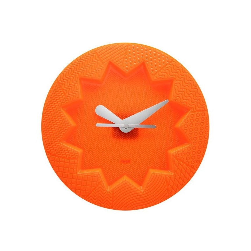 Crystal Palace Clock Clocks Kartell Orange 