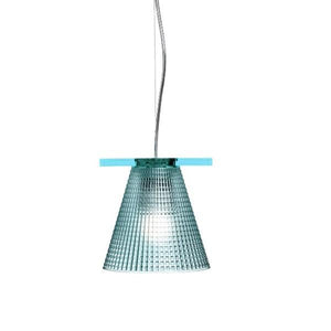Light Air Hanging - Sculpted Pendant Lights Kartell Light blue 