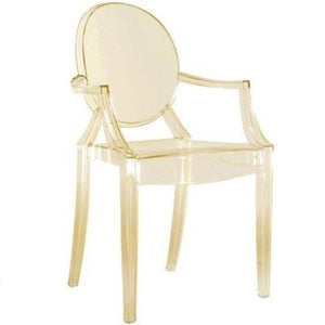 Louis Ghost Side/Dining Kartell Straw Yellow 