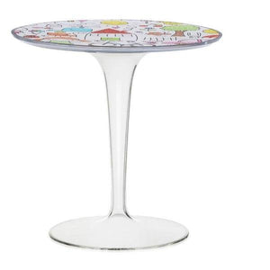 Tiptop Kids Table Tables Kartell Transparent Drawing 