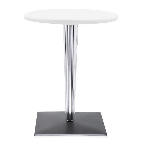 Toptop Pleated Leg & Base - Laminated Top table Kartell 