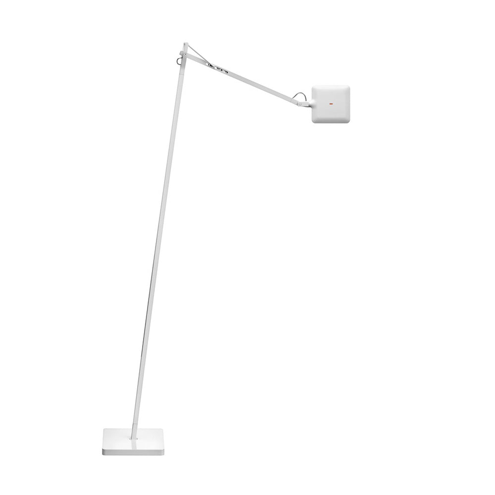 Kelvin Led Floor Lamp Floor Lamps Flos Glossy White 