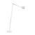 Kelvin Led Floor Lamp Floor Lamps Flos Glossy White 