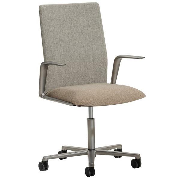 Kinesit Met High Back Task Chair With 5 way Base task chair Arper 