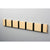 Knax Horizontal Wood Coat Hook Coat Hooks Loca 