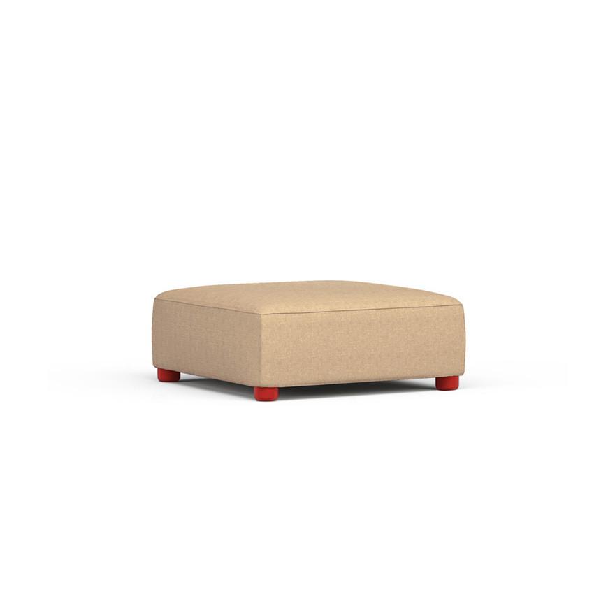 Barber &amp; Osgerby Ottoman - Small ottomans Knoll Red Hourglass – Flax 
