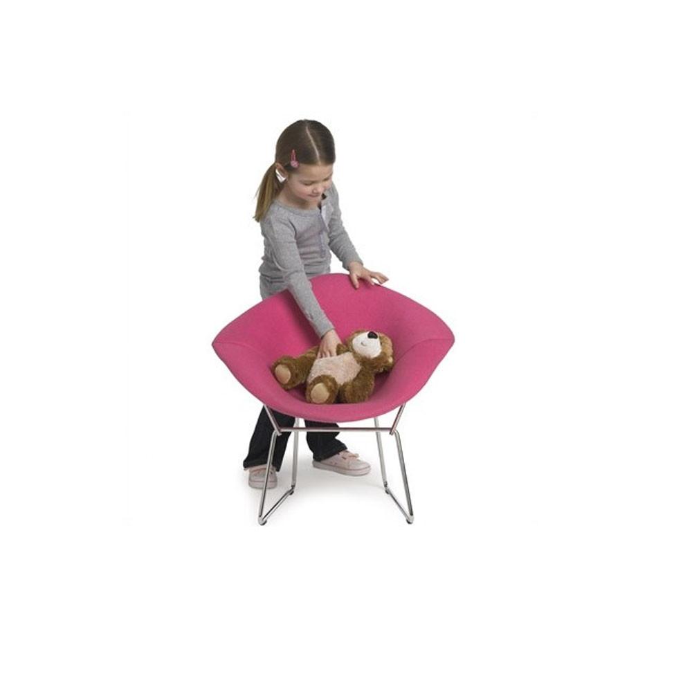 Knoll Bertoia Diamond Child&#39;s Chair with Full Cover kids Knoll 