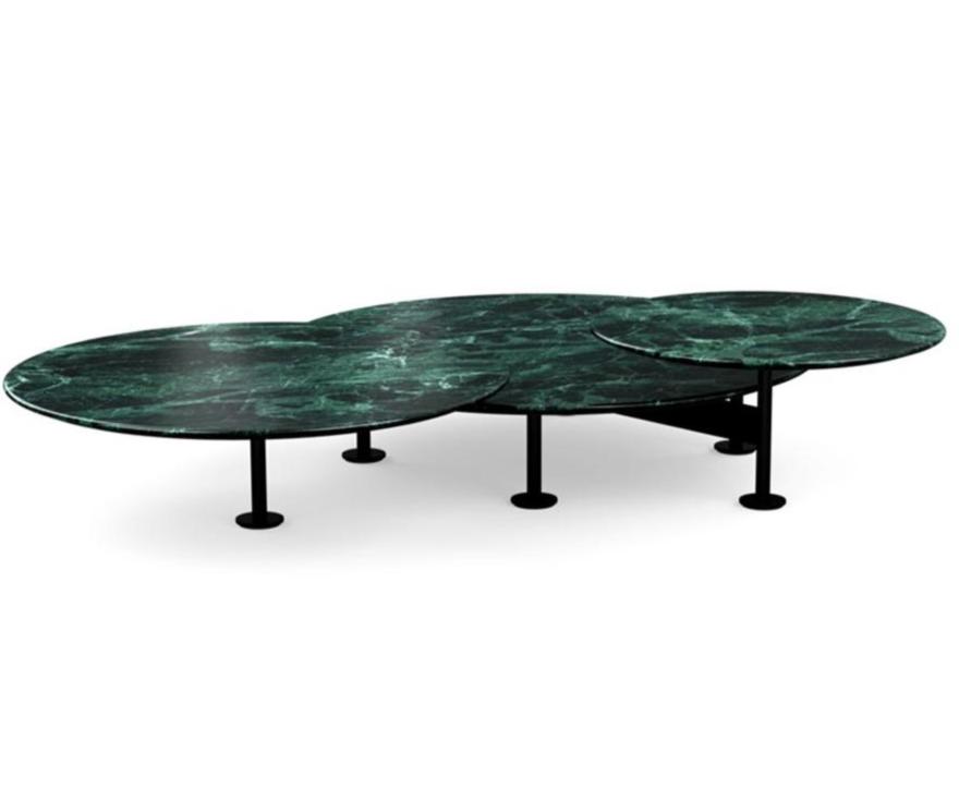 Grasshopper Coffee Table - Triple Coffee Tables Knoll 