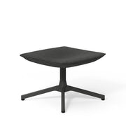 Pilot by Knoll Ottoman ottomans Knoll Dark Grey Painted Delite fabric - Charcoal 