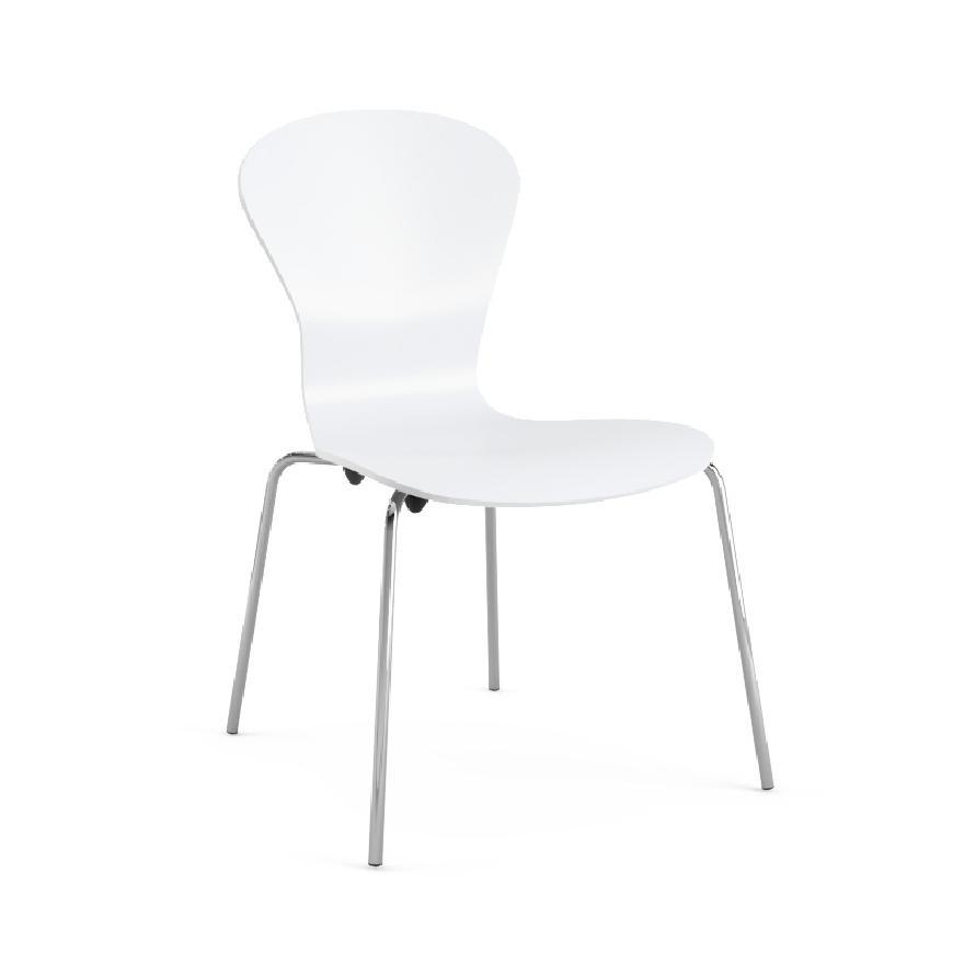 Sprite Chair - Combination Finish Side/Dining Knoll white white 