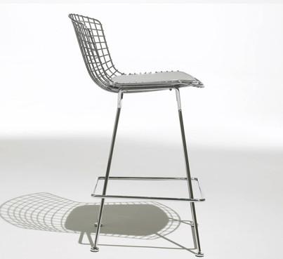 Bertoia Stool With Full Cover bar seating Knoll 