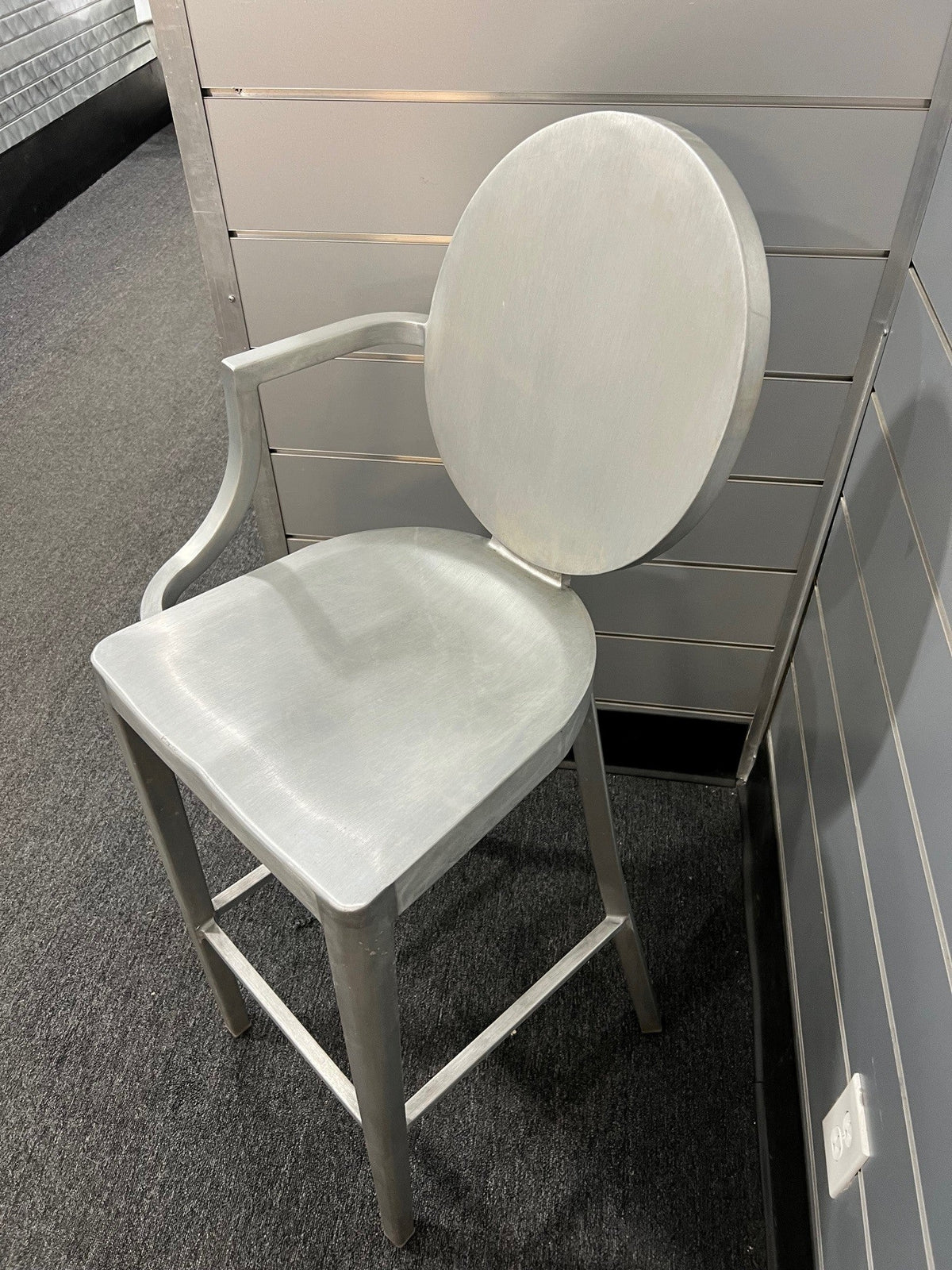 Kong Emeco Barstool with 1 Arm****FLOOR SAMPLE***** counter stool Eemco 