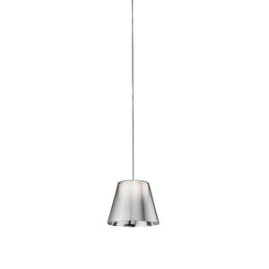 Ktribe S1 Suspension Lamp hanging lamps Flos Aluminized Silver Halogen 