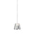 Ktribe S1 Suspension Lamp hanging lamps Flos Aluminized Silver Halogen 