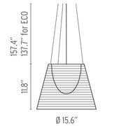Ktribe S2 Suspension Lamp hanging lamps Flos 