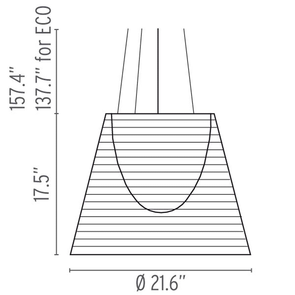 Ktribe S3 Suspension Lamp hanging lamps Flos 