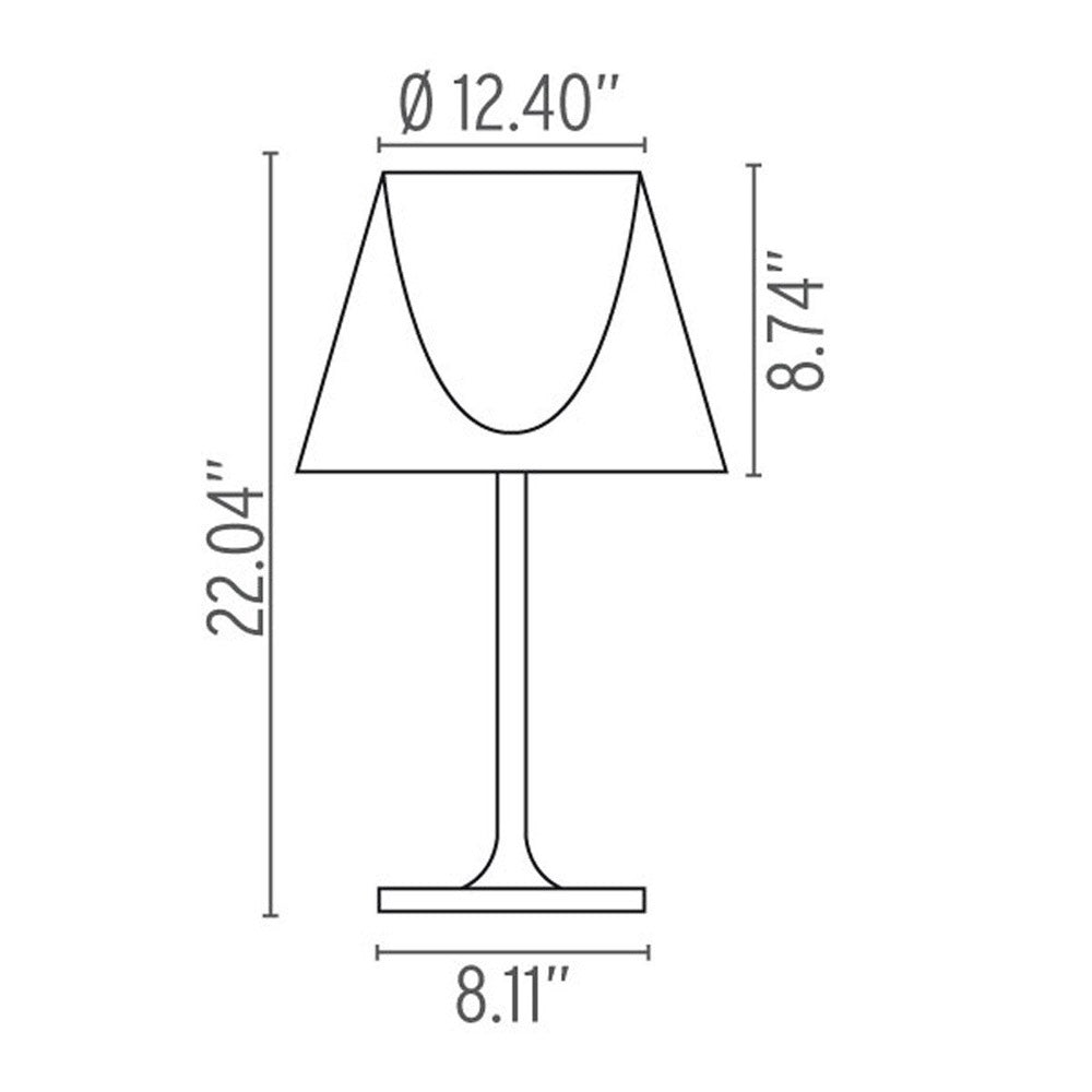 Ktribe T1 Glass Table Lamp Table Lamps Flos 