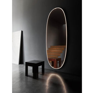La Plus Belle - Wall-Mounted Mirror with Integrated LED lights wall / ceiling lamps Flos 