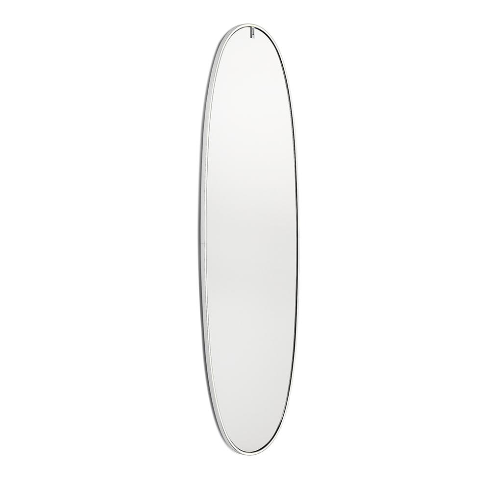 La Plus Belle - Wall-Mounted Mirror with Integrated LED lights wall / ceiling lamps Flos Aluminium Plug-in 