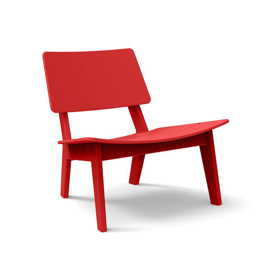 Lago Lounge Chair Lounge Chair Loll Designs Apple Red 