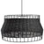 Laika Large Pendant Light hanging lamps BluDot Black 