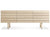 Lap 2 Door / 2 Drawer Credenza storage BluDot Maple / Whitewashed Maple 