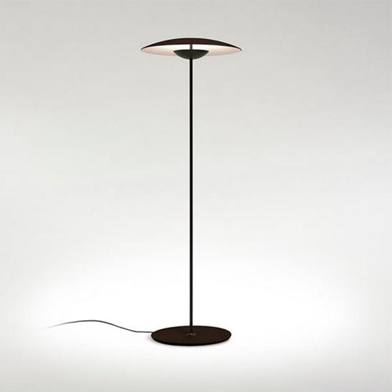 Led-Ginger P Floor Lamp Floor / Ceiling Light Marset Wenge / White 