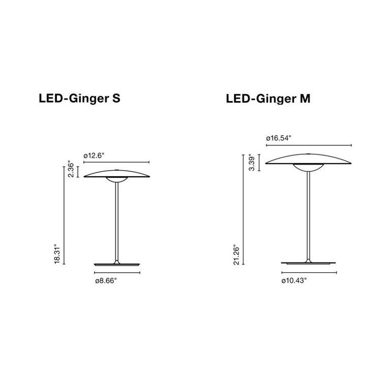 Led-Ginger Table Lamp Table Lamps Marset 