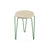 Florence Knoll Hairpin Stacking Table table Knoll Light Ash Green powder-coat base 