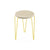 Florence Knoll Hairpin Stacking Table table Knoll Light Ash yellow powder-coat base 