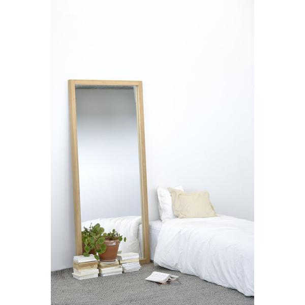 Oak Light Frame Floor Mirror mirror Ethnicraft 