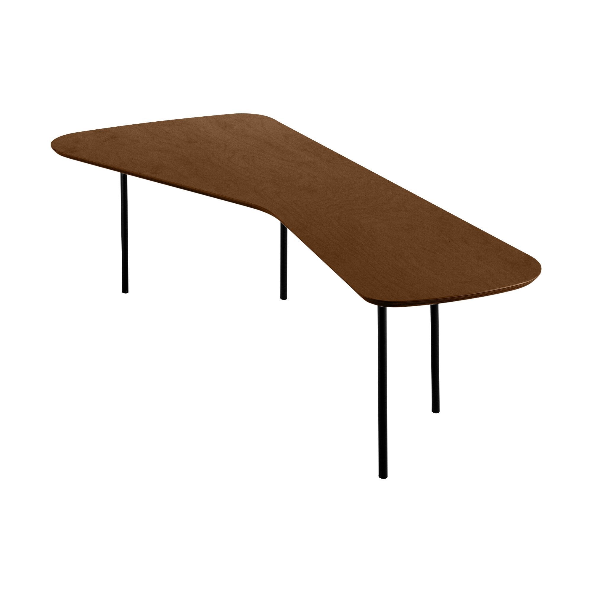 Alexander Girard Coffee Table Coffee Tables Knoll Light Walnut 