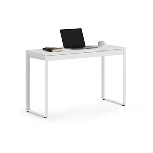 Linea 6222 Office Desk Desk BDI Satin White 