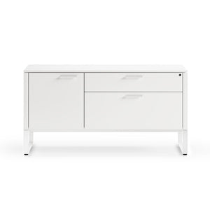 Linea Multifunction Cabinet 6220 Cabinet BDI Satin White 