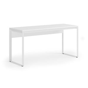 Linea Work Desk 6223 Desk BDI Satin White 