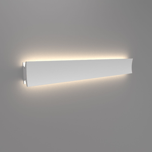 Lineacurve LED Wall/Ceiling Light wall / ceiling lamps Artemide 36" Dual Anthracite Grey 3000K-80 CRI